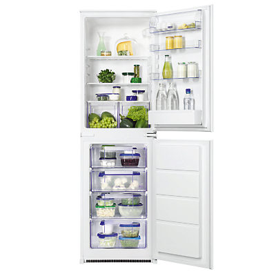 Zanussi ZBB27450SA Integrated Fridge Freezer, A+ Energy Rating, 54cm Wide Zanussi ZBB27450SA Integrated Fridge Freezer, A+ Energy Rating, 54cm Wide